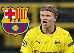 Mino Raiola muốn đưa Erling Haaland sang Barcelona