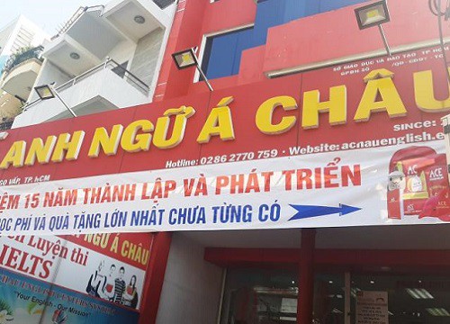 Nhiều cơ sở Trung tâm Anh ngữ Á Châu chưa được cấp phép khiến phụ huynh bức xúc