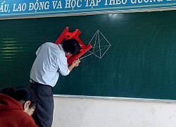 Những pha 'nảy số thần sầu' từ học sinh và cả thầy cô khi thiếu... thước kẻ vẽ hình