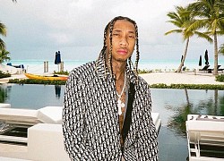 Rapper gốc Việt Tyga diện hàng hiệu, đính kim cương lên răng