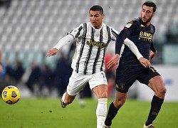 Ronaldo chưa thể đi vào lịch sử, Juventus nhọc nhằn vào tứ kết Cúp QG Italy