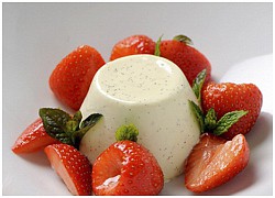 Thử ngay Panna cotta vani mịn mượt đúng chất Ý