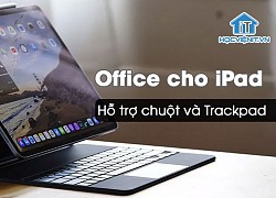 Ứng dụng Office cho iPad hỗ trợ chuột, trackpad