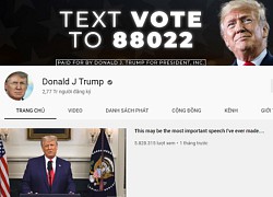 YouTube đình chỉ kênh của Trump