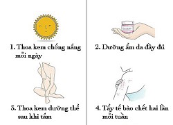 8 điều nên làm để da luôn mịn màng