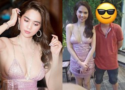 Fanboy khoe ảnh cận body Ngọc Trinh khi bị chụp vội bằng camera thường: Vòng 1 "mất tích", có sexy như lời đồn?