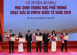 Gần 100 học sinh đoạt giải nhất kỳ thi học sinh giỏi quốc gia