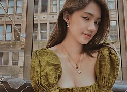 Jolie Nguyễn &#8220;đốt mắt&#8221; với vòng 1 căng tràn gợi cảm ngày trở lại, địa điểm check-in khiến dân tình đặc biệt chú ý