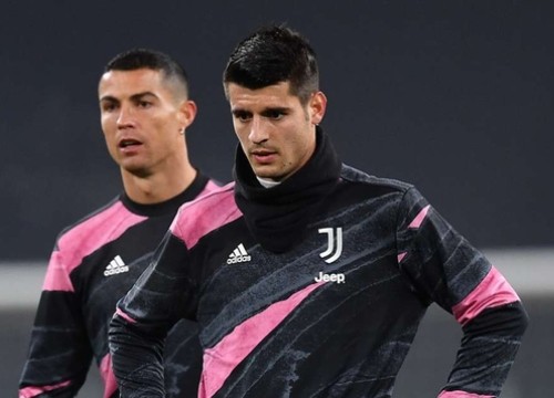 Morata: 'Chơi cạnh Ronaldo rất dễ'