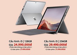 Nhận ngay ưu đãi trị giá 3 triệu khi đặt trước siêu phẩm Microsoft Surface Pro 7 tại FPT Shop