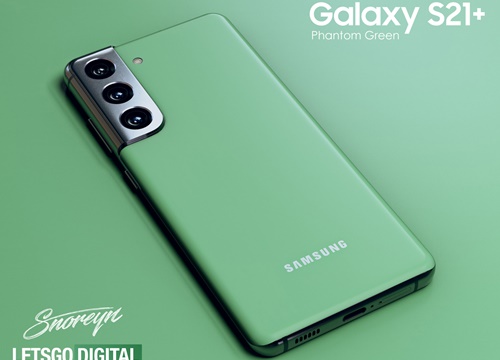 Galaxy S21+ sắp có thêm phiên bản màu xanh lá Phantom Green?