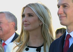 Ivanka Trump kìm nước mắt trong lễ chia tay của cha