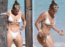 J.Lo bị chụp lén vẫn lộ body đẹp như tạc