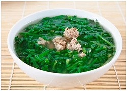 Nấu canh cải cúc với thịt phải có thêm thứ này mới ngon tuyệt cú mèo