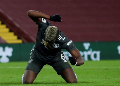 Pogba có hành động bất ngờ sau trận hòa Liverpool