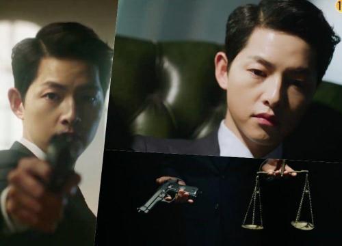 Song Joong Ki hóa chủ tịch mafia bắn súng ầm ầm ở teaser phim mới, nhìn mặt "baby" mà chị em cứ thấy sai sai?