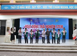 Thắp sáng tình yêu khoa học qua hoạt động trải nghiệm STEM