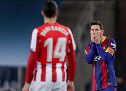 Tiền đạo Bilbao: 'Messi lĩnh thẻ đỏ vì bất lực'