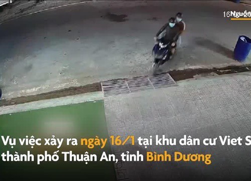 Trộm lẻn vào khu trọ ở Bình Dương lấy cắp xe máy