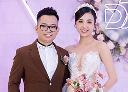 Á hậu Thúy An đẹp lộng lẫy trong lễ cưới với chồng tiến sĩ