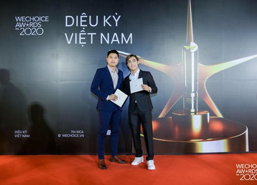 Đổ bộ thảm đỏ WeChoice Awards 2020, Levi sát cánh BLV Mạnh An, thần thái ngút ngàn!