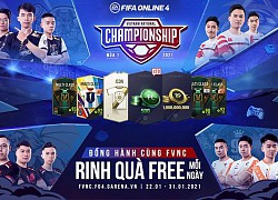 FIFA Online 4 giới thiệu chuỗi sự kiện hấp dẫn đồng hành cùng FVNC 2021