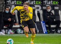 Haaland lập cú đúp vẫn không cứu được Dortmund