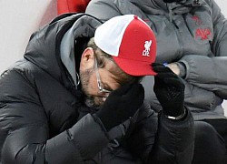 HLV Klopp: 'Liverpool nhận một cú đấm trời giáng thẳng vào mặt'