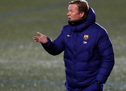 Koeman sôi máu cầu thủ Barca sau trận thắng nhọc Cornella