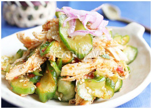 Salad gà vừa dễ làm vừa ngon