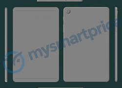 Samsung Galaxy Tab A 8.4 (2021) lộ diện thiết kế thô qua render