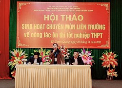 Tuyên Quang: Hội thảo chuyên môn liên trường về công tác ôn thi tốt nghiệp THPT