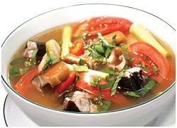 Canh lươn nấu khế