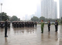 Cảnh sát cơ động nguyện toàn tâm bảo vệ Đại hội Đảng