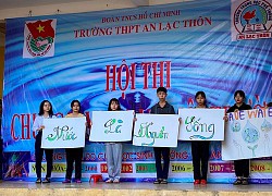 Cựu học sinh về trường hỗ trợ thầy tổ chức thi "bảo vệ môi trường"