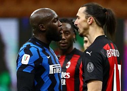 Ibrahimovic nhận thẻ đỏ, AC Milan thất thủ trước Inter Milan