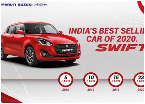 Mẫu xe Suzuki này bất ngờ là cái tên số 1 làng xe Ấn Độ 2020