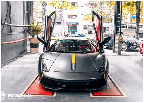 Ngắm "bò già" Lamborghini Murcielago độ Reventon triệu đô ở Sài Gòn