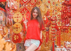 Sao Việt mê đồ local brand giá rẻ: Thiều Bảo Trâm diện nguyên set váy hot trend 520k, Linh Ka sắm áo Tết 320k