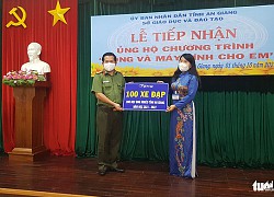 5 doanh nghiệp tặng 1.260 máy tính cho học sinh An Giang