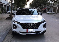 Hội Hyundai Santa Fe biển đẹp lại bán xe giá 2,7 tỷ: Biển '555.55', xe chưa từng lăn bánh và bóc ni-lon