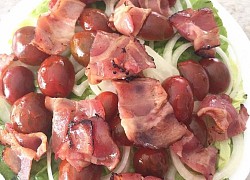 Cách làm salad thịt nguội (bacon) tươi ngon, đẹp da giữ dáng