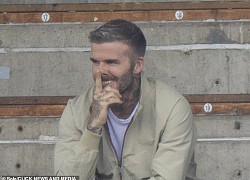 David Beckham khoe visual đỉnh cao dưới ống kính camera mờ nhòe của &#8220;team qua đường&#8221;