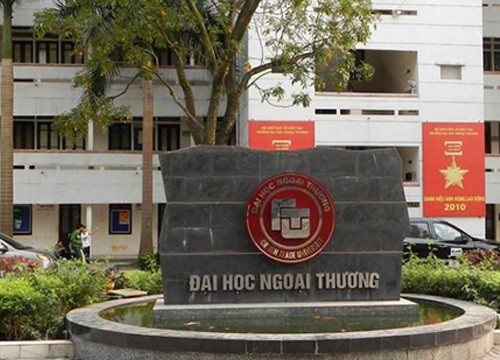 Điểm chuẩn vào các ngành của ĐH Ngoại thương năm 2021