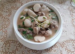 Món canh xương khoai sọ ngon ngọt bổ dưỡng