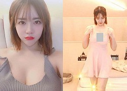 Nhảy quên mình trên sóng, nữ streamer bất ngờ gặp sự cố tụt cả hai bên ngực áo, bật khóc vì trót lộ toàn bộ