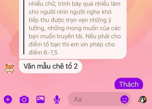 Nam sinh soạn hẳn văn mẫu để chê bài thuyết trình của đội bạn, soi ra 1 chi tiết vô lý khiến dân tình cười lăn