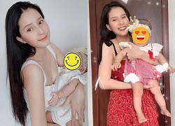 Thiên An khoe khoảnh khắc mừng con gái tròn 6 tháng tuổi