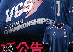 Tri ân LMHT Việt Nam, "người anh em" PSG Talon sẽ chiến đấu tại CKTG 2021 với logo VCS trên áo đấu