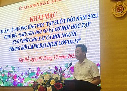 Quận Tây Hồ khai mạc Tuần lễ hưởng ứng học tập suốt đời năm 2021